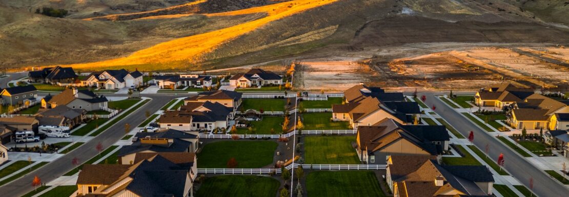 Photo of big homes and big homesites in boise, idaho